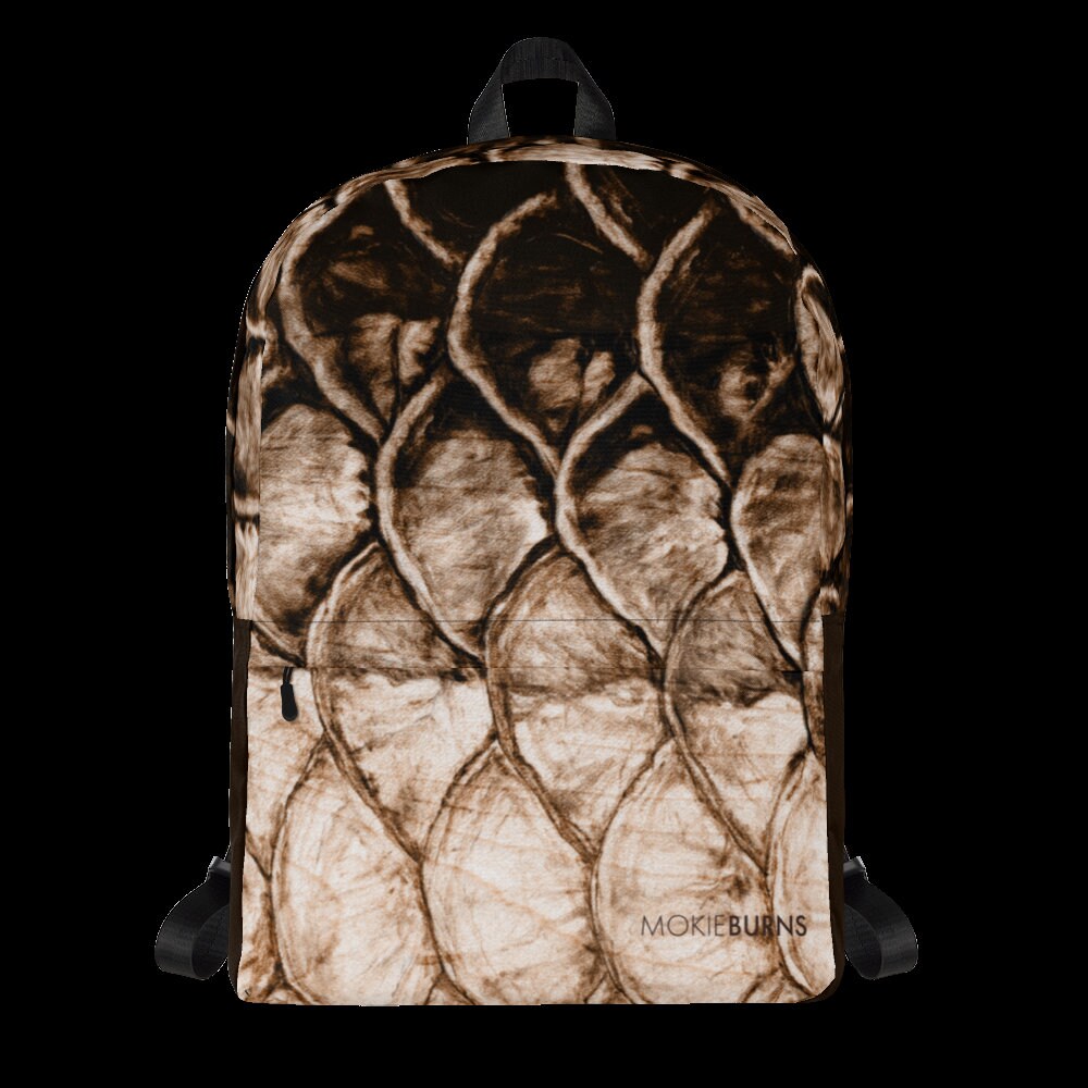Tarpon Scales Water Resistant Outdoor Backpack Boating, Beach Day