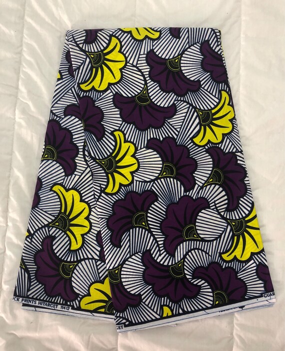 African Fabric African Fabric Wedding Flowers Yellow And Etsy