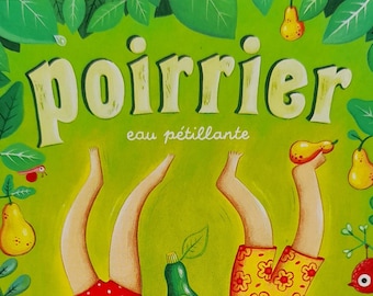 6 Post Card Vintage style, vintage French, Reproduction of French diverted brands, Wall Art, size 10 cm x 15 cm 3.93 'x 5.90' FREE Shipping