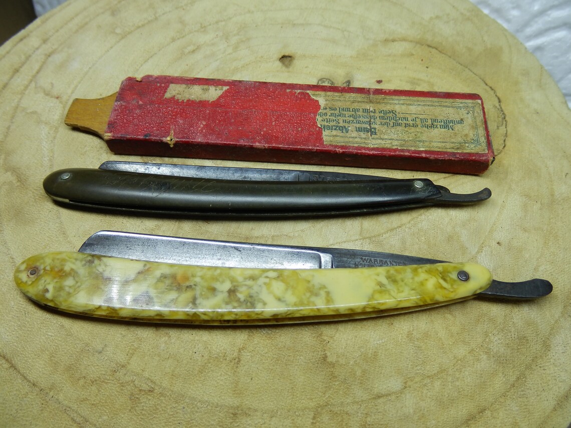 Straight Razor, Razor, Vintage Razor, Antique Razor, Antique Barber