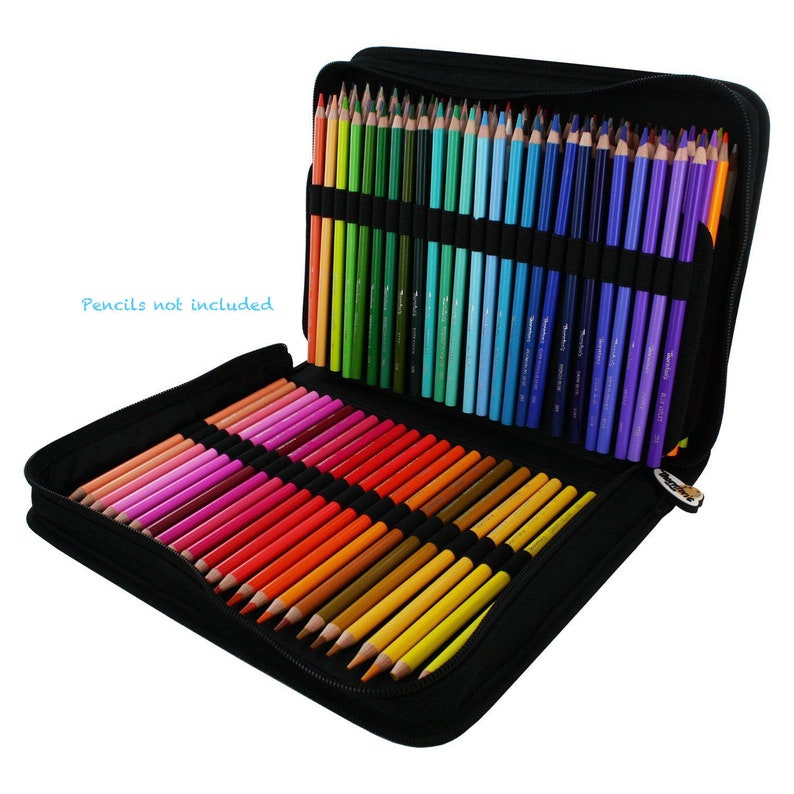 Thorntons Art Supply TAS-01520 Premium Super Soft Core Colored Pencil Artist Adult Coloring Drawing Set Assorted 50 Count