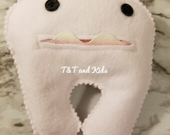 Tooth Fairy Pillow, Fairy Tooth Purse, Baby Teeth Holder, Baby Tooth Pillow, Kids Tooth Bag, Baby Tooth Bag, Kids Gift, Kids First Tooth