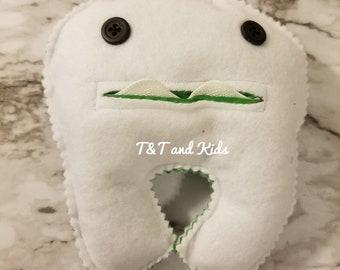 Tooth Fairy Pillow, Fairy Tooth Purse, Baby Teeth Holder, Baby Tooth Pillow, Kids Tooth Bag, Baby Tooth Bag, Kids Gift, Kids First Tooth