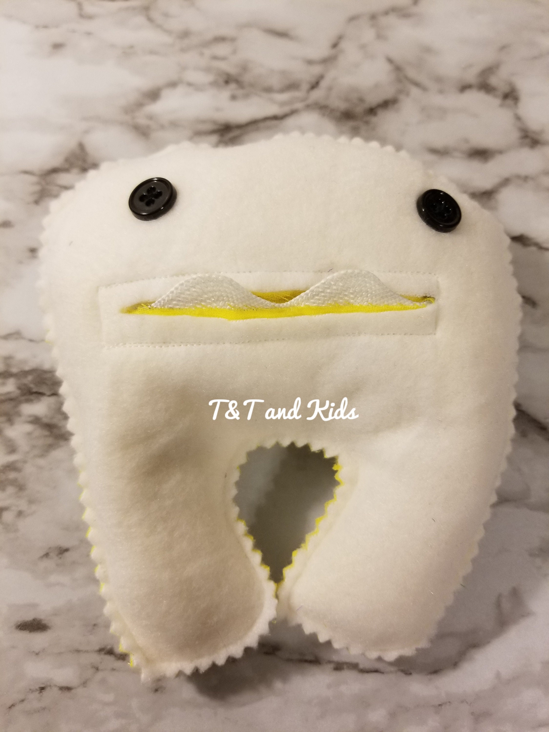 baby teeth stuffed animal