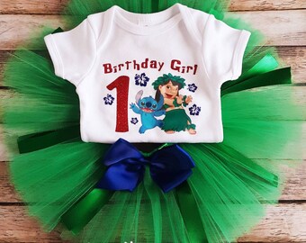 lilo and stitch 1st birthday outfit