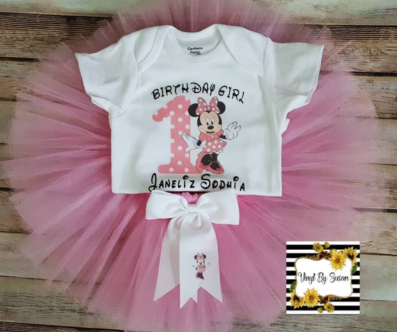 NEW /"Lilo and Stitch/" Personalized White or Pink T-Shirt and Pink Tutu Set