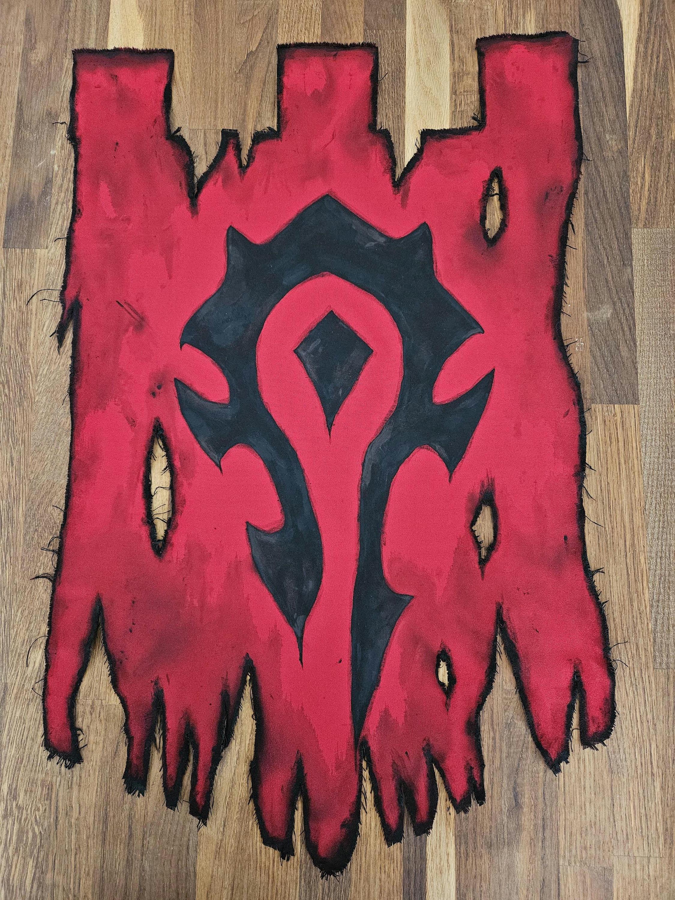 Horde Flag World of Warcraft, Wow Banner - Etsy, image size:2250x3000