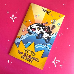 Sodapoppy&#39;s Top 10 Movies of 2022 Zine :) || Film Enthusiast Movie Ranking Handmade Zine