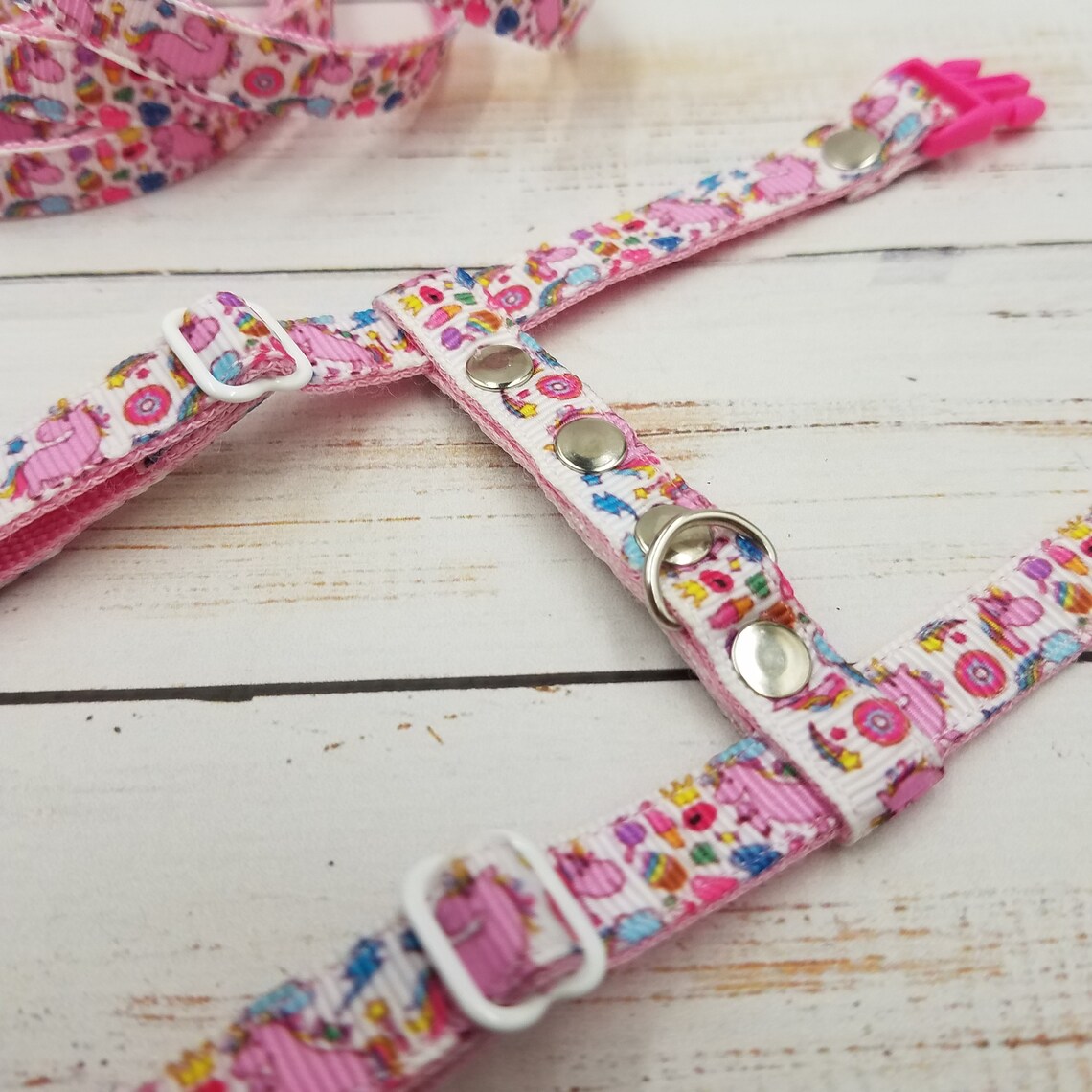 Cute Ferret Harness Ferret Leash Kitten Harness Adjustable Etsy