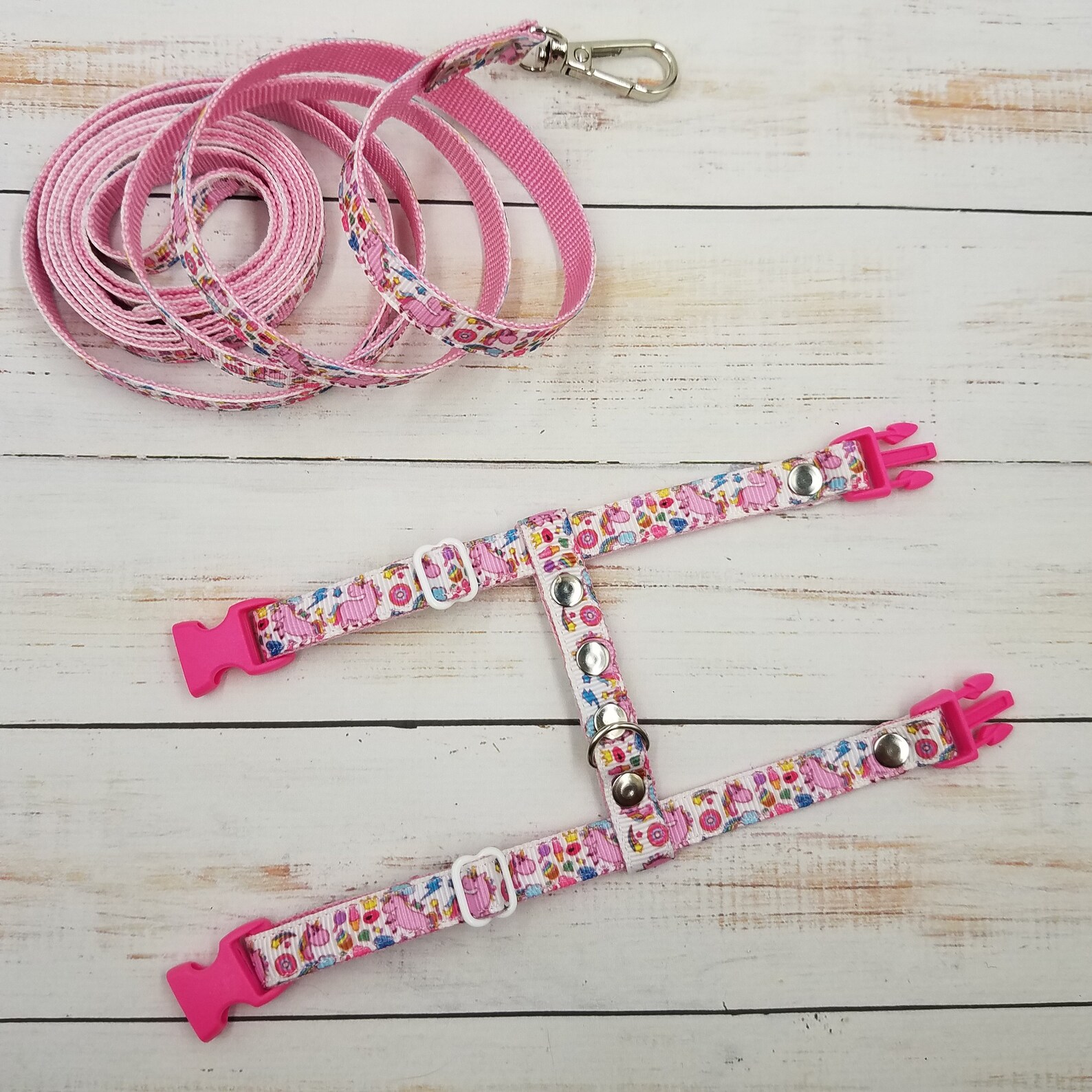 Cute Ferret Harness Ferret Leash Kitten Harness Adjustable Etsy