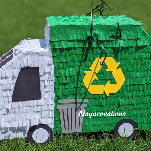 BIG Garbage Truck Pinata Etsy