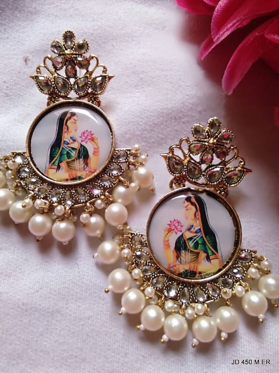 Padmavati style shop earrings