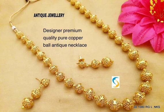 Buy Peora Traditional Flower Shape Kundan Fashion Necklace Earring Set For  Women & Girls (PF04N210RP) Online