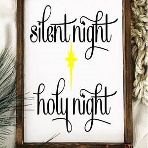silent night svg