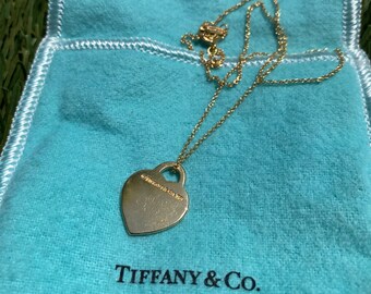 Tiffany & Co. 18k Yellow Gold Notes 