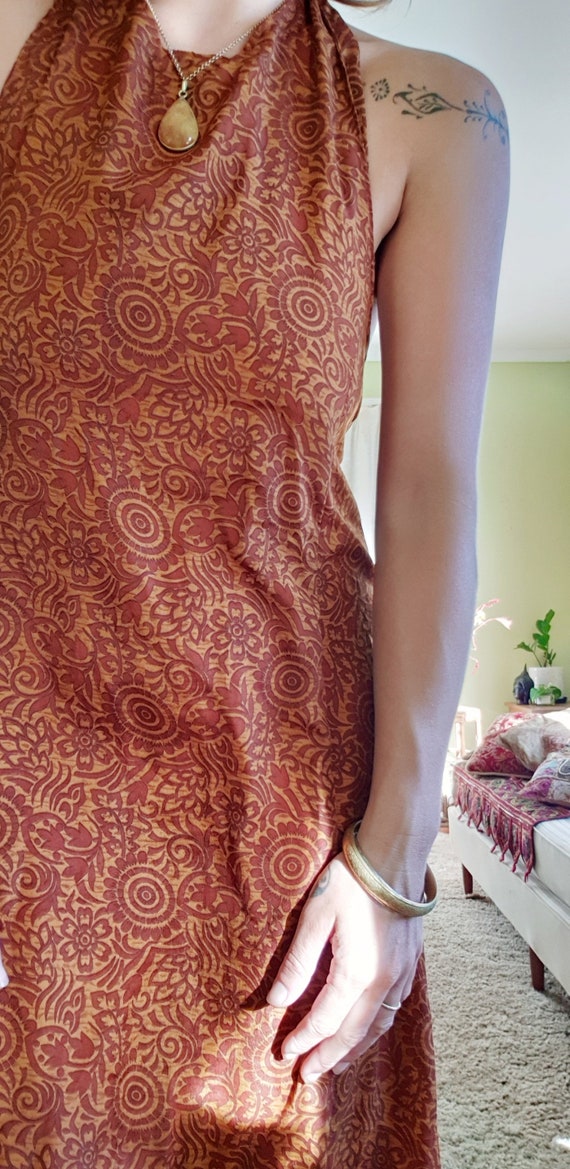 eco friendly maxi dress