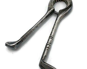 VALENTI silver champagne bottle opener from Spain Barcelona.