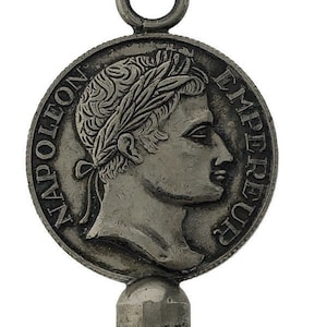 Rare silver corkscrew - NAPOLEON EMPEREUR - Gratia dei Rex