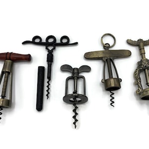 Collection of 5 corkscrews