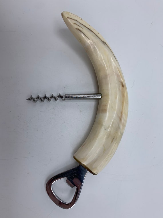 T Corkscrew With Crown Extractor in Tooth 