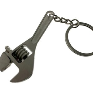 Keychains Set of 4 Key Rings Tool Saw Pliers Key Wrench - Etsy