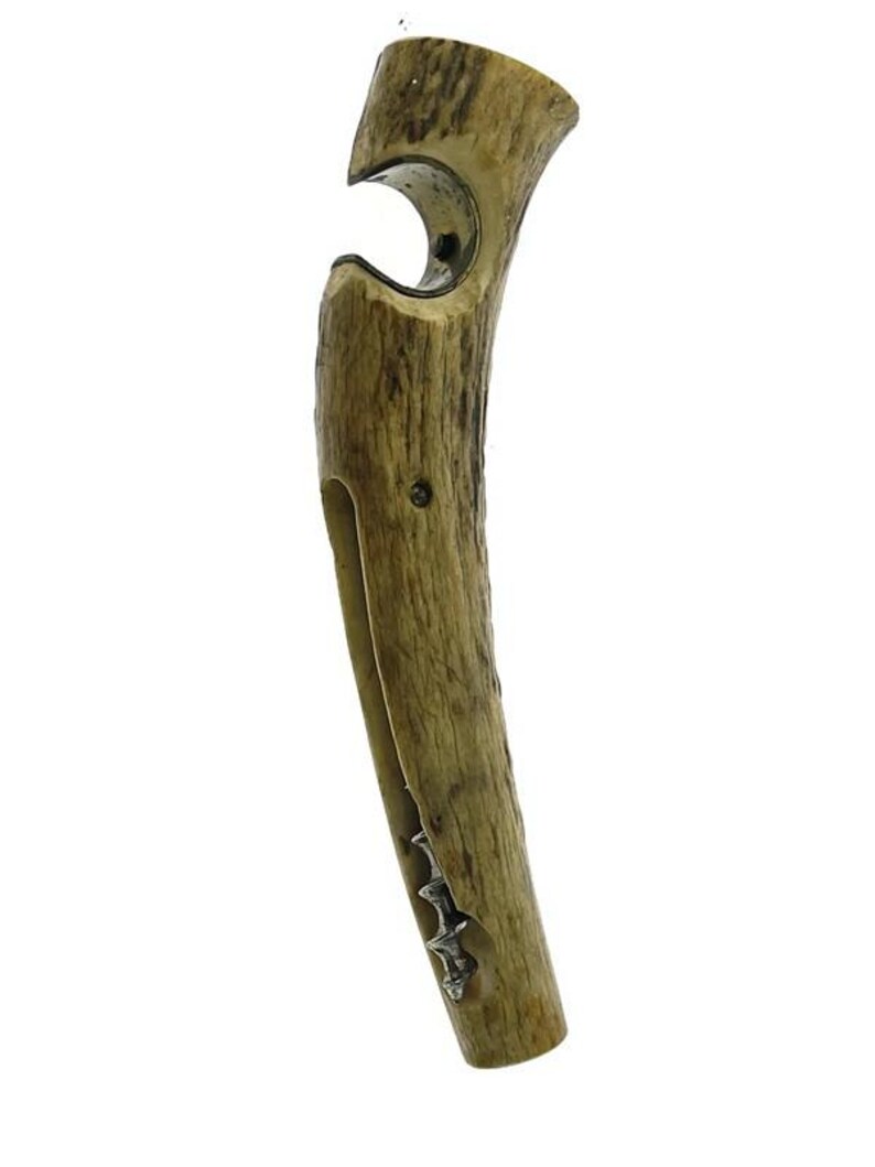 Antler Pocket Corkscrew With Bottle Opener - Etsy