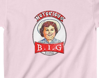 Parody kid's T-shirt Notorious B.I.G. Little Debbie funny rap music southern comedy rapper  Tent Revival Tennessee Biggy Small