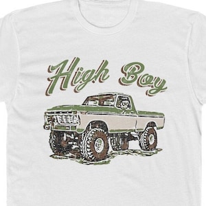 Vintage Ford 1979 High Boy Truck T-shirt retro old school F150 F250 4x4 4wd Monster Dentside 70&#39;s Hotrod Tee