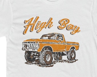 Vintage Ford 1979 High Boy Truck T-shirt retro old school F150 F250 4x4 4wd Monster Dentside 70's Hotrod Tee