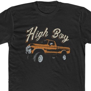 Vintage Ford 1979 High Boy Truck T-shirt retro old school F150 F250 4x4 4wd Monster Dentside 70&#39;s Hotrod Tee
