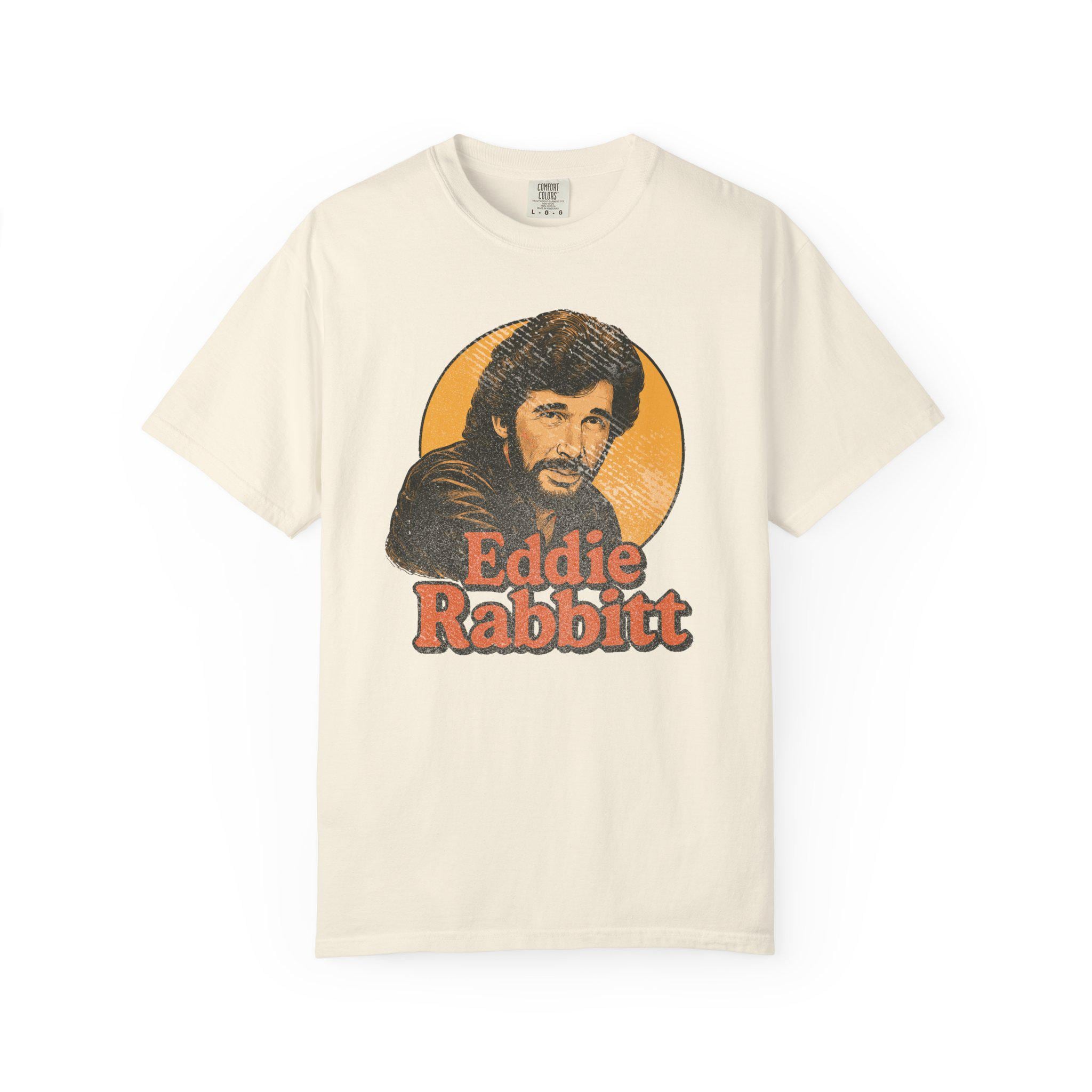 80s USA製 EDDIE RABBITT Tシャツ バンT コピーライト Vintage Eddie Rabbitt Style Concert T-shirt - Country Music I Love