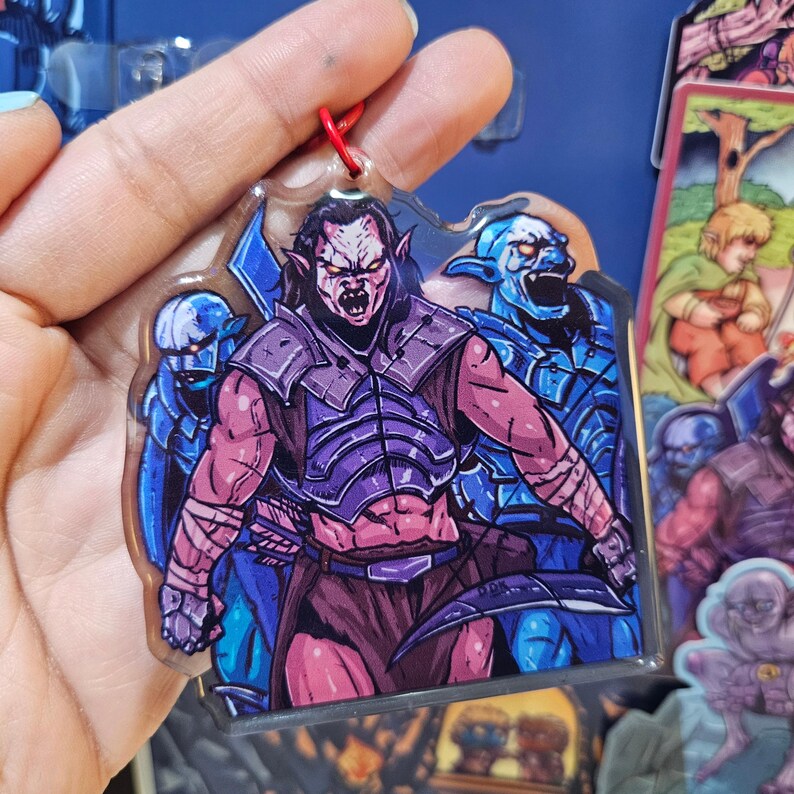 Lord of the Rings Inspired Keychains & Stickers (multiple Designs ...