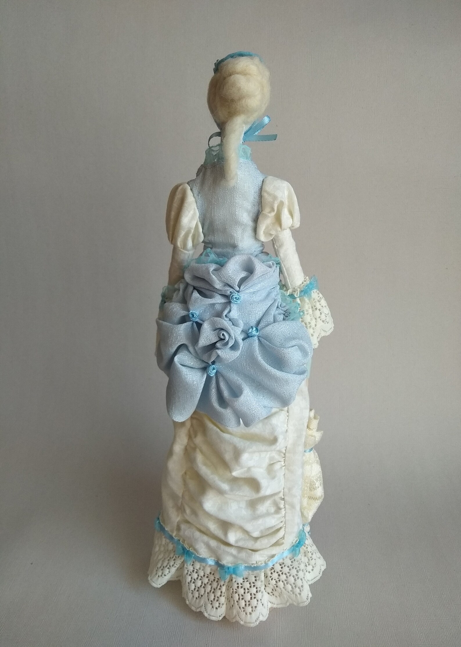 Doll young lady umbrella Soft textile handmade doll Decorative Etsy