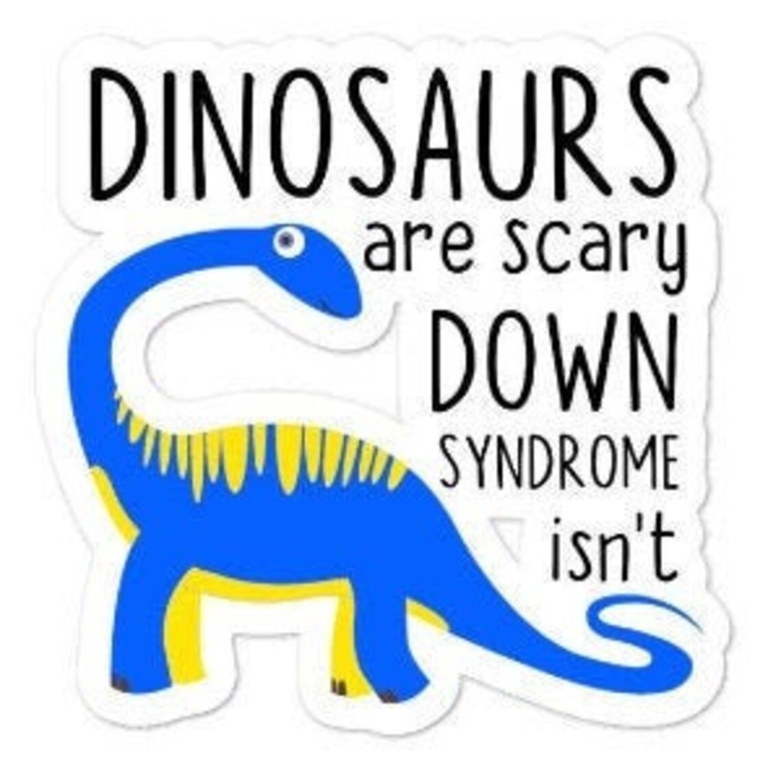 Down Syndrome Awareness Sticker Pack - Diversely Human - World Down ...