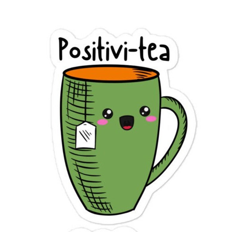 Tea Sticker Pack - Diversity Sticker - Positivity Sticker - Possibility ...