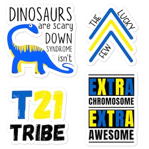 Down Syndrome Awareness Sticker Pack - Diversely Human - World Down ...