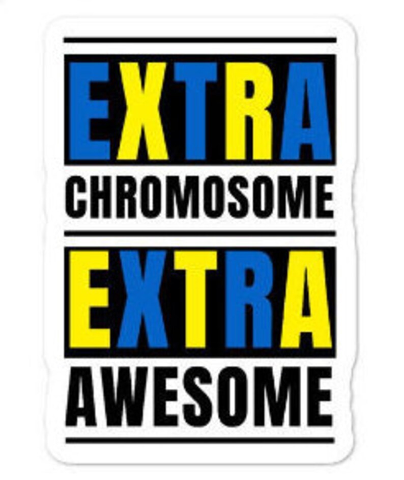 Down Syndrome Awareness Sticker Pack - Diversely Human - World Down ...