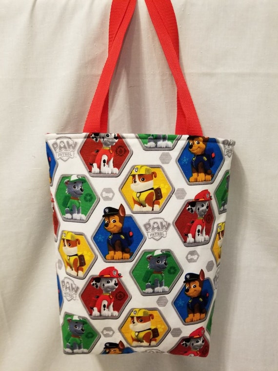 paw patrol reusable tote bag