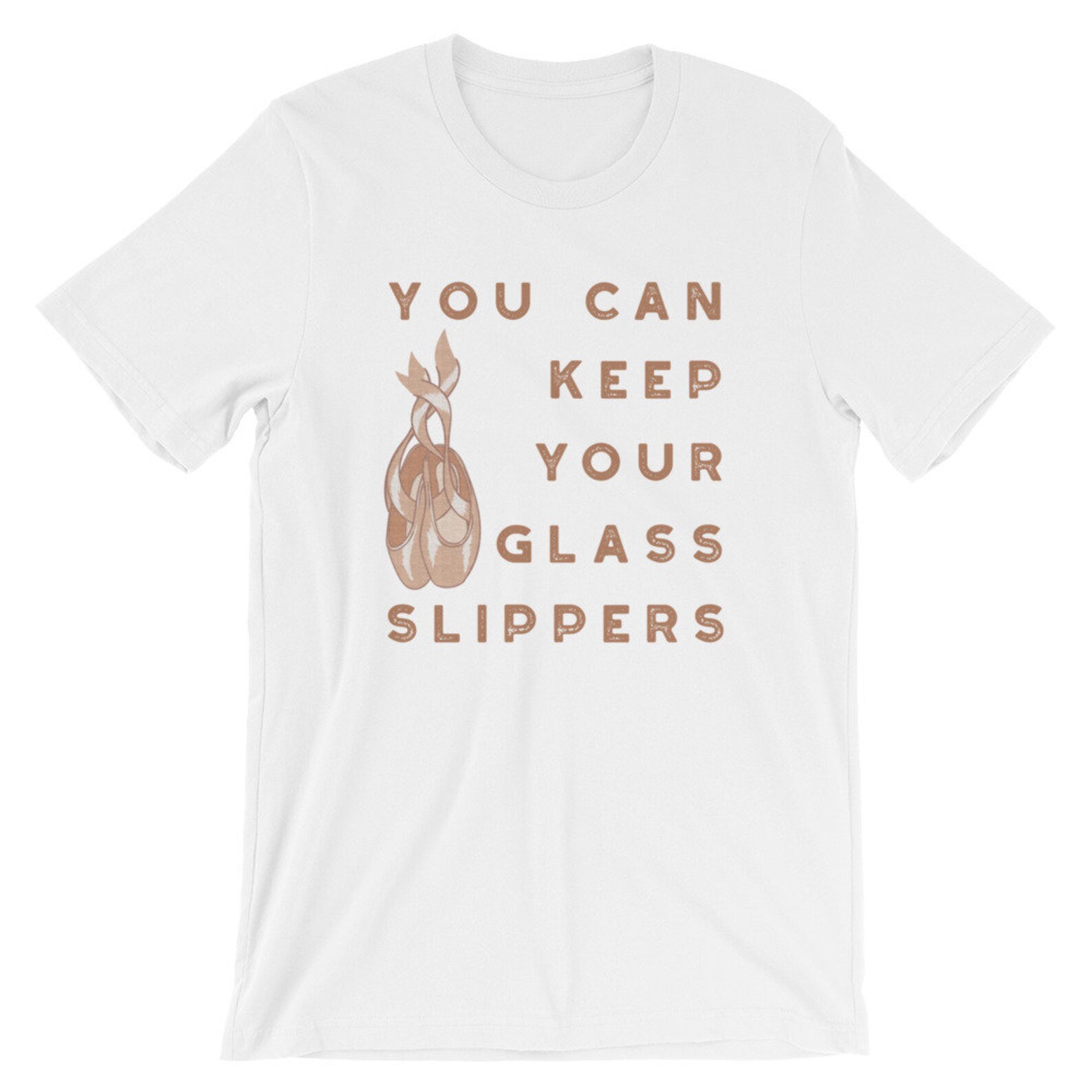 ballet pointe shoes dance recital gift - you can keep your glass slippers
