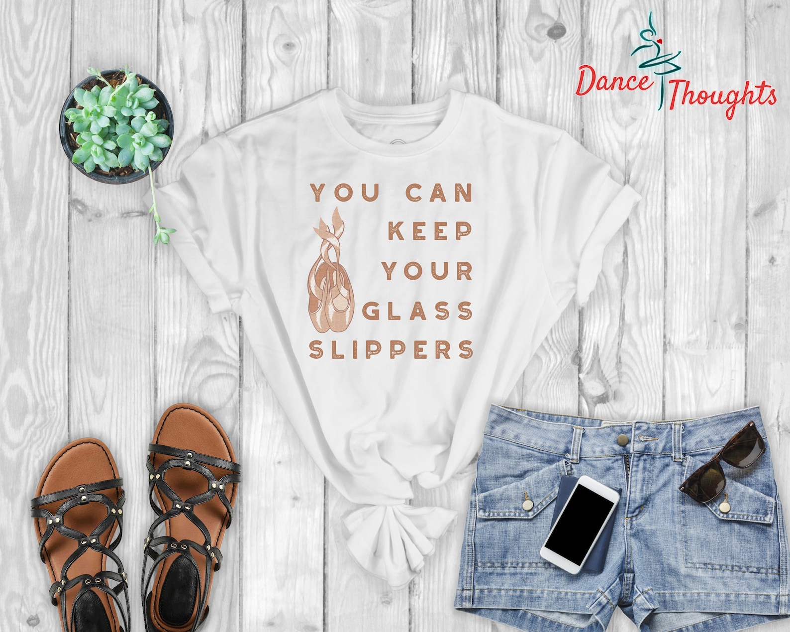 ballet pointe shoes dance recital gift - you can keep your glass slippers