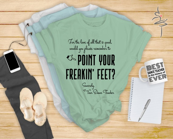 funny dance teacher shirts