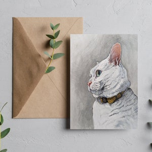 Carte Astérix, chat