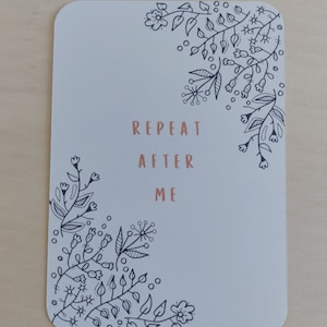 Mental Health Self Love Affirmation Card Pack