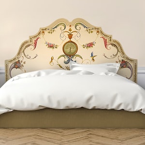 Grotesque Style Bed Headboard