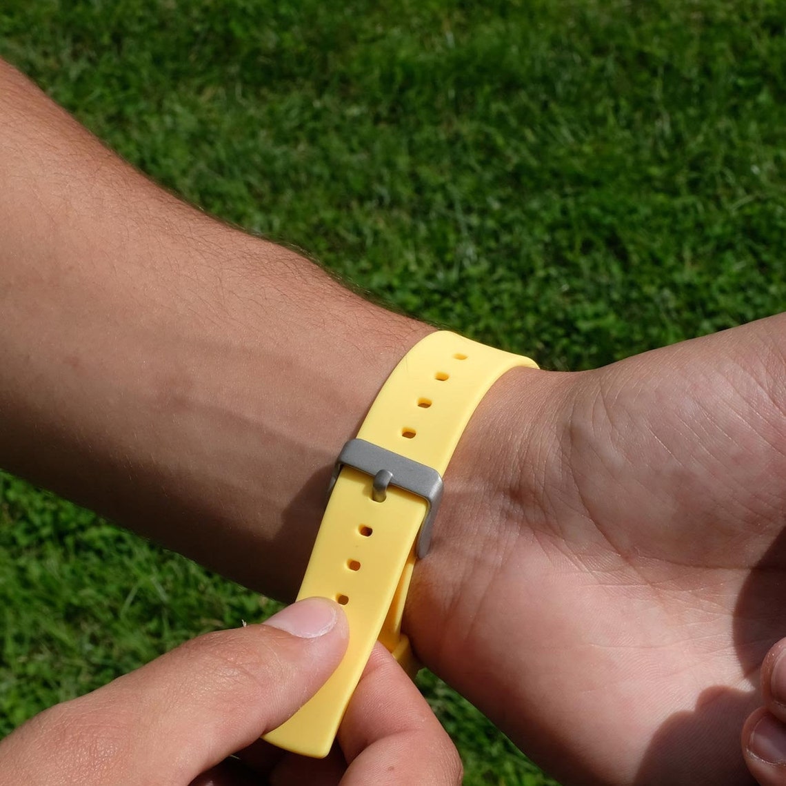 Silicone Gizmo Watch Band with Quick Release Pins Made for Etsy