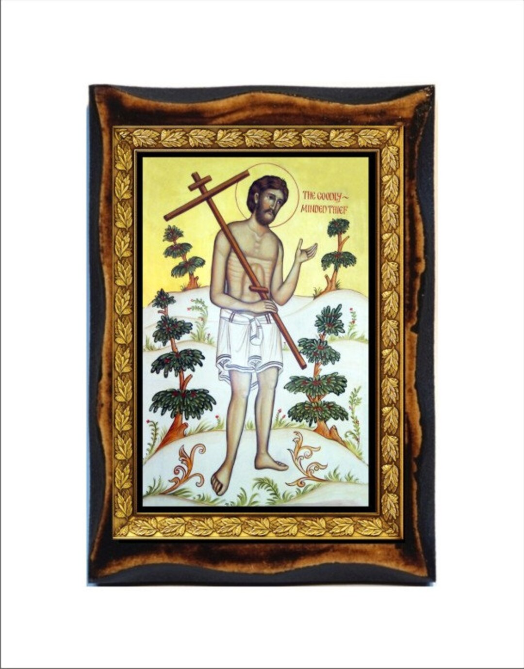 Saint Dismas Dismas The Thief Sao Dimas Dismas The Good Etsy