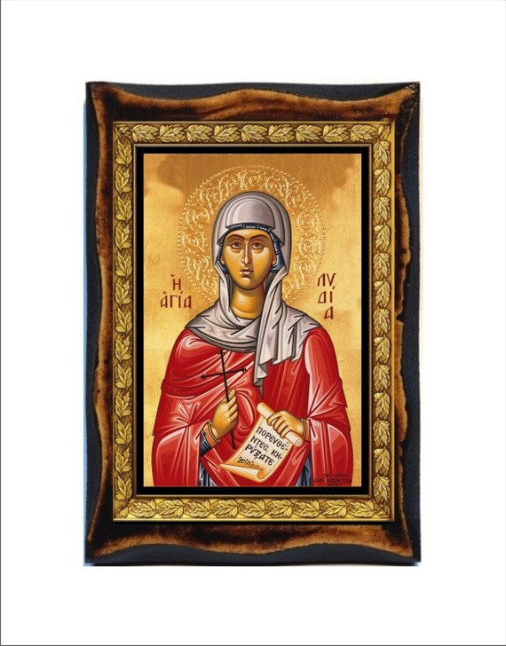 Saint Lydia Lydia of Thyatira Sainte Lydie Lydie de Etsy