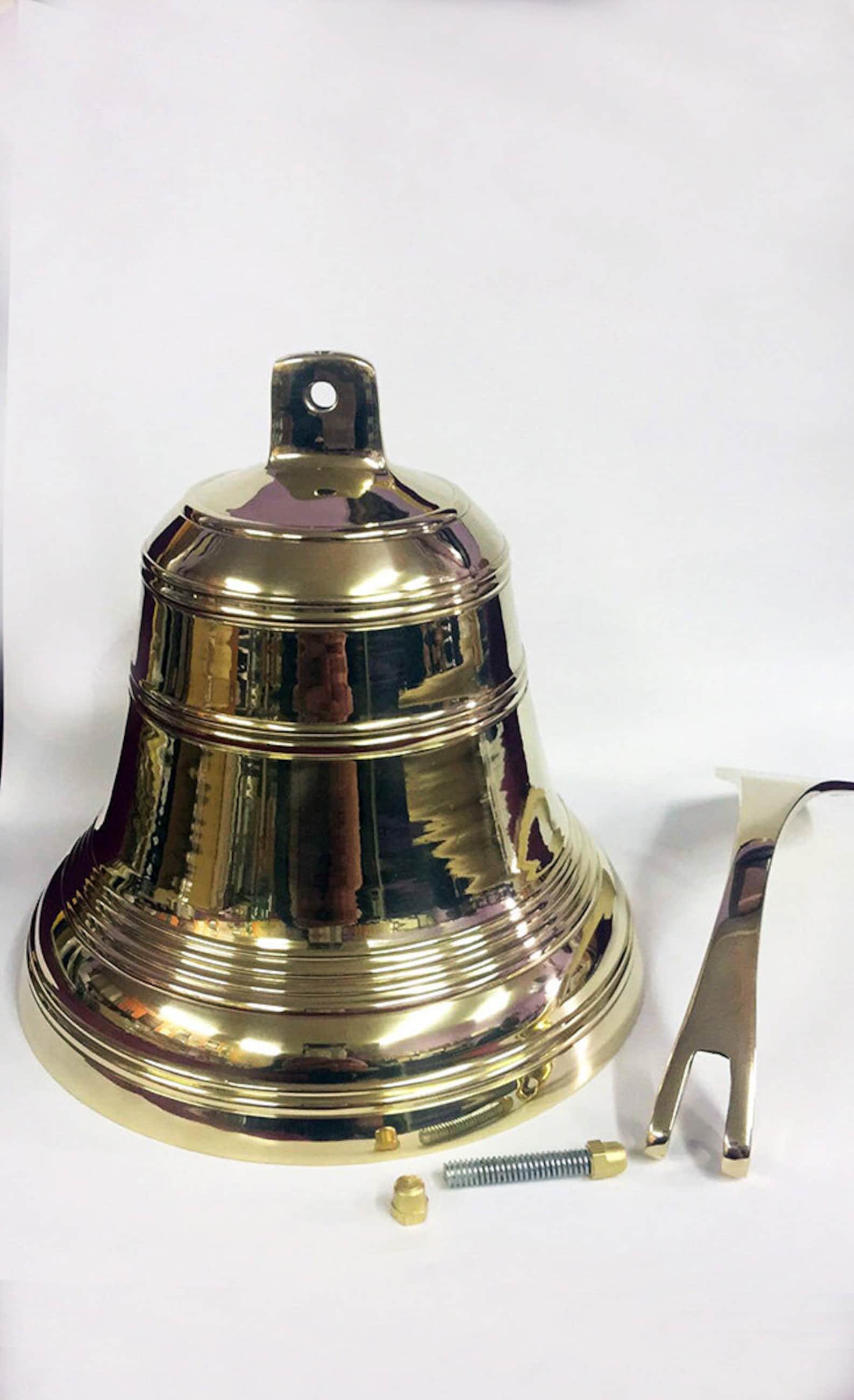 Decorative Bell Solid Brass Ship's Bell Ship's Etsy
