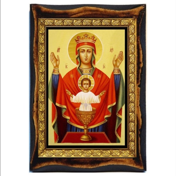 Theotokos of the Inexhaustible Chalice - Madre di Dio Calice Inesauribile - Theotokos of chalice - Theotokos de calice -Theotokos del calice