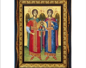 Synaxis of the Archangels Michael and Gabriel - Feast of Synaxis of the Archangels Michael and Gabriel - Fête des archanges Michel, Gabriel